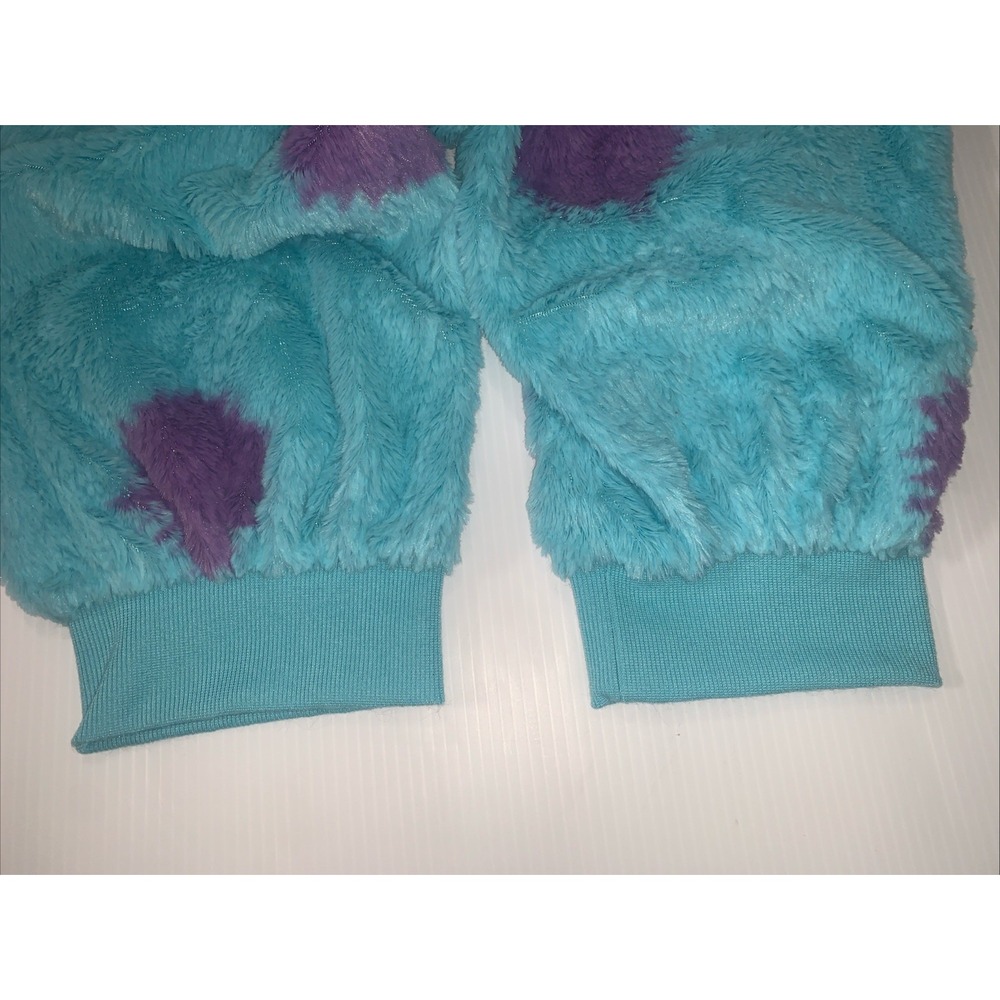 Disney Monsters Inc Sulley Cosplay One Piece Pajamas Adult Costume XS/S Kigurumi - Picture 9 of 16